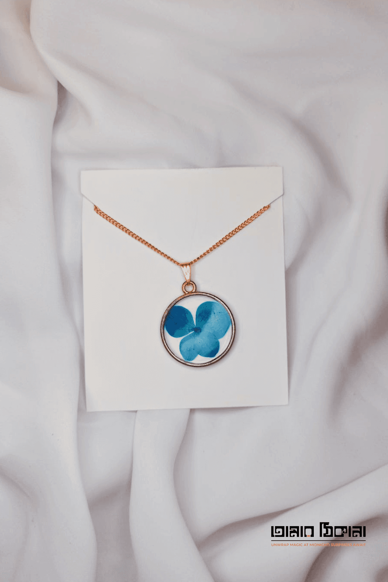 Regular Floral Pendant Collection - Handmade Resin Jewelry - Resin jewelry Bangladesh ৳499 - Thumbnail 1