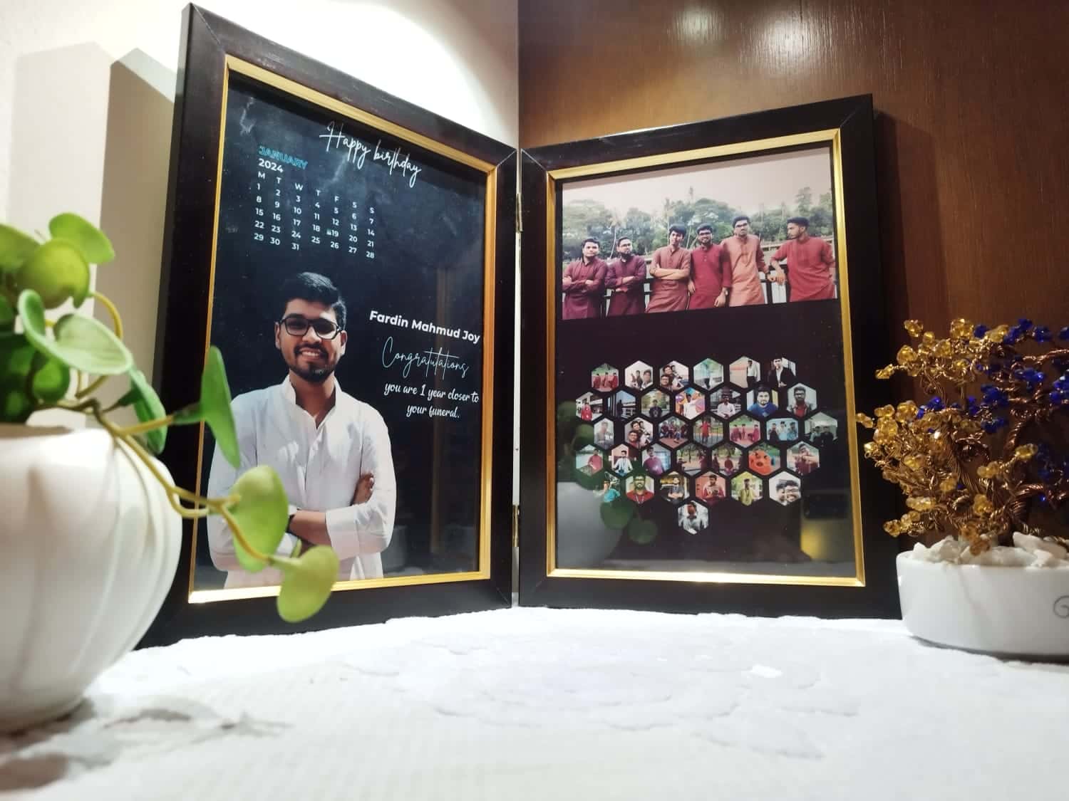 Premium Memory Photo Frame - Custom Gift Bangladesh - Resin jewelry Bangladesh ৳1,000 - Thumbnail 1