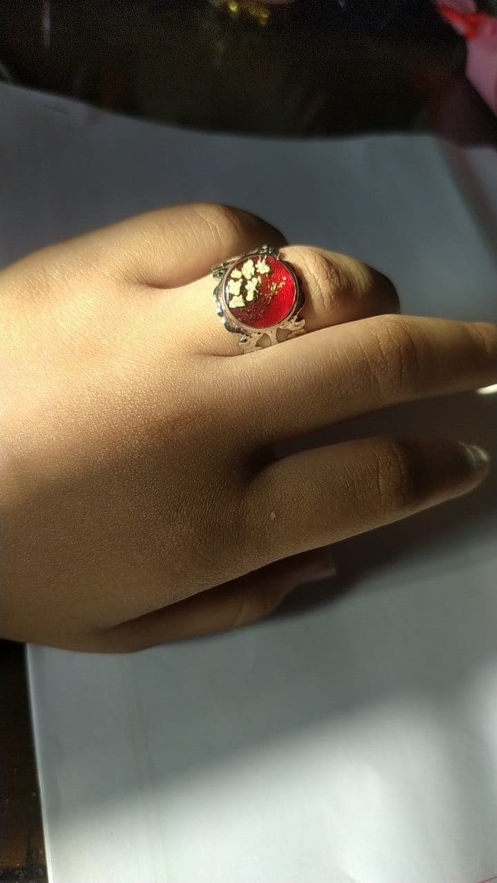 Nature Garden Ring - Handmade Resin Jewelry - Handmade resin jewelry Bangladesh - ৳350 - Free delivery Dhaka