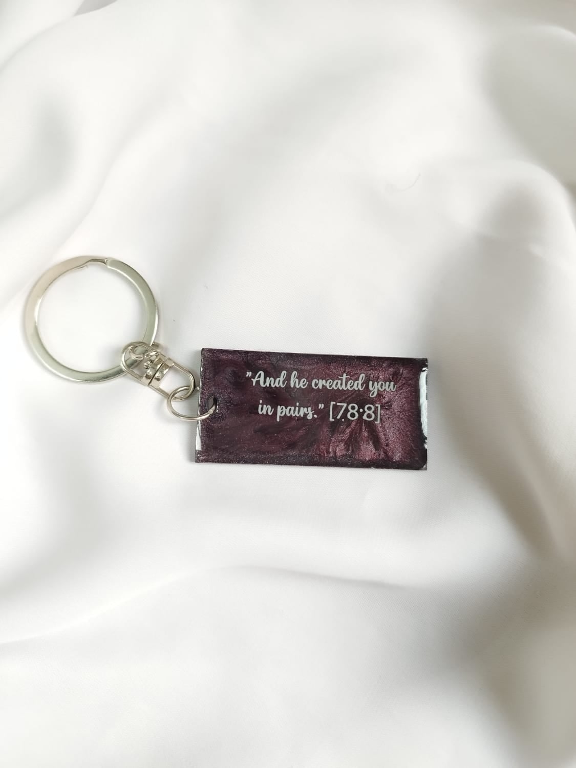 Islamic Calligraphy Keychain - Handmade Resin Gift - Handmade resin jewelry Bangladesh - Price ৳80 - Free delivery Dhaka - View 2