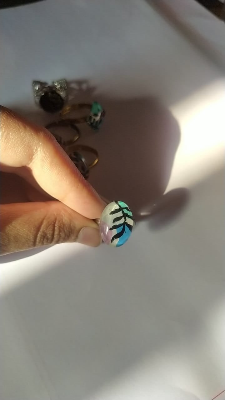 Garden Bloom Ring - Handmade Resin Jewelry - Handmade resin jewelry Bangladesh - Price ৳350 - Free delivery Dhaka - View 1