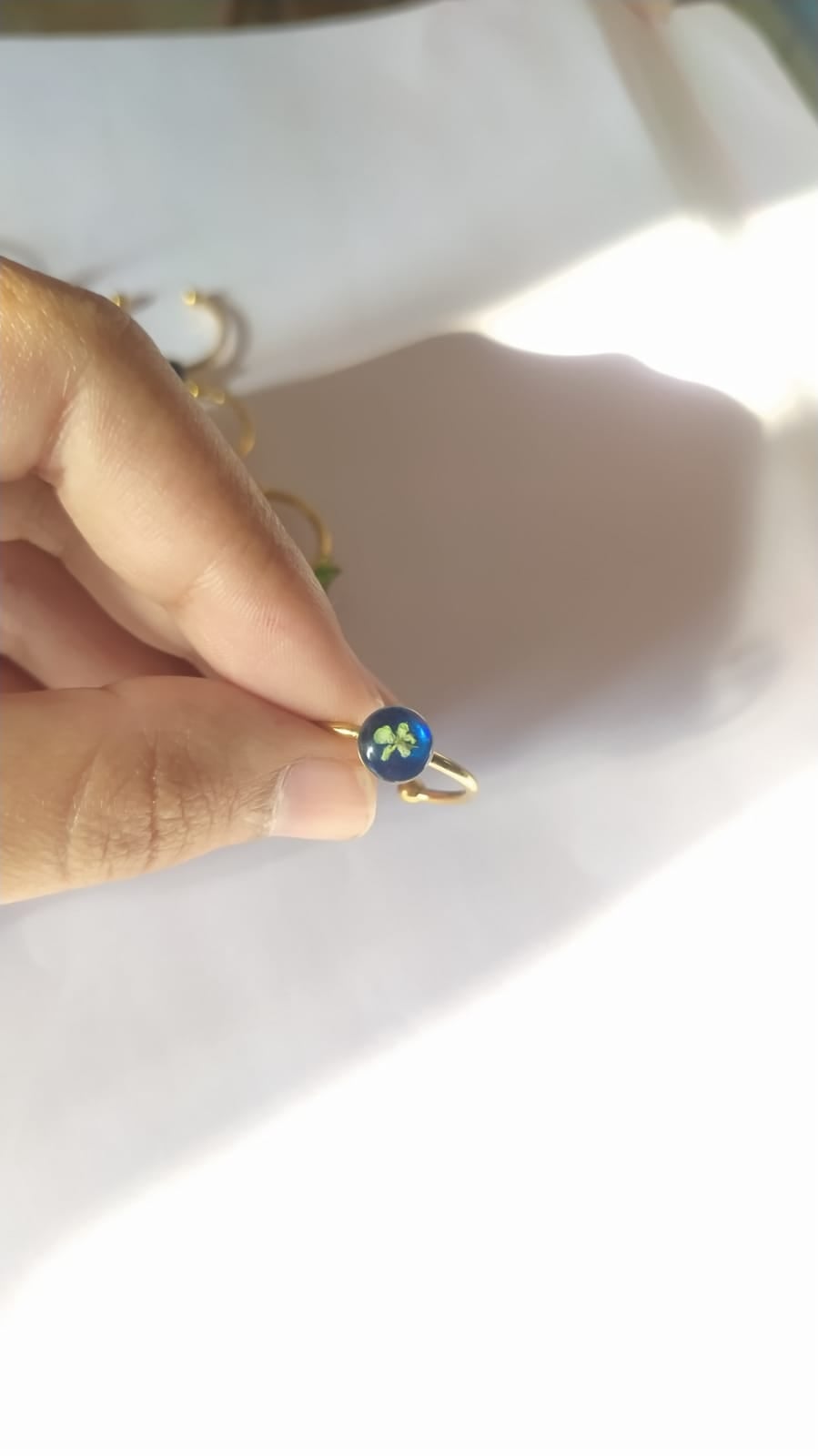 Vintage Charm Ring - Handmade Resin Jewelry - Handmade resin jewelry Bangladesh - Price ৳350 - Free delivery Dhaka - View 1