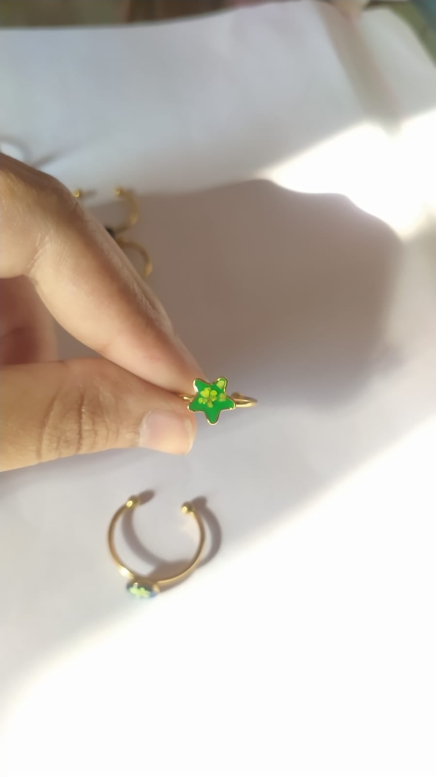Butterfly Garden Ring - Handmade Resin Jewelry - Handmade resin jewelry Bangladesh - Price ৳350 - Free delivery Dhaka - View 1