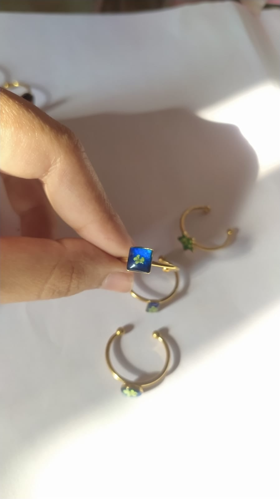 Spring Meadow Ring - Handmade Resin Jewelry - Handmade resin jewelry Bangladesh - Price ৳350 - Free delivery Dhaka - View 1