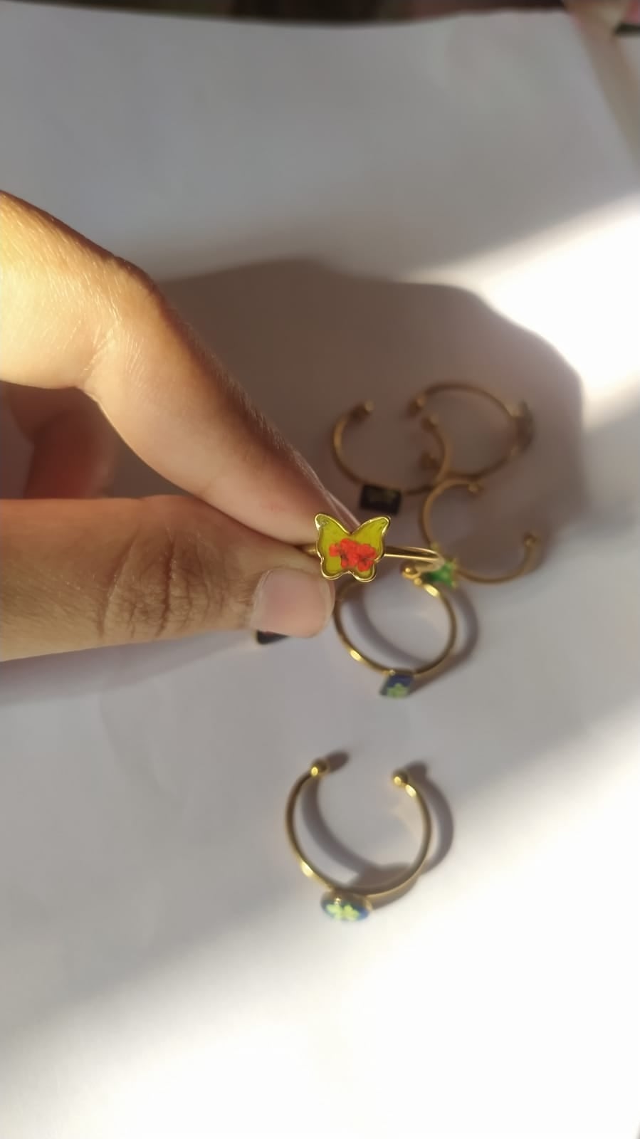 Enchanted Forest Ring - Handmade Resin Jewelry - Handmade resin jewelry Bangladesh - Price ৳350 - Free delivery Dhaka - View 1