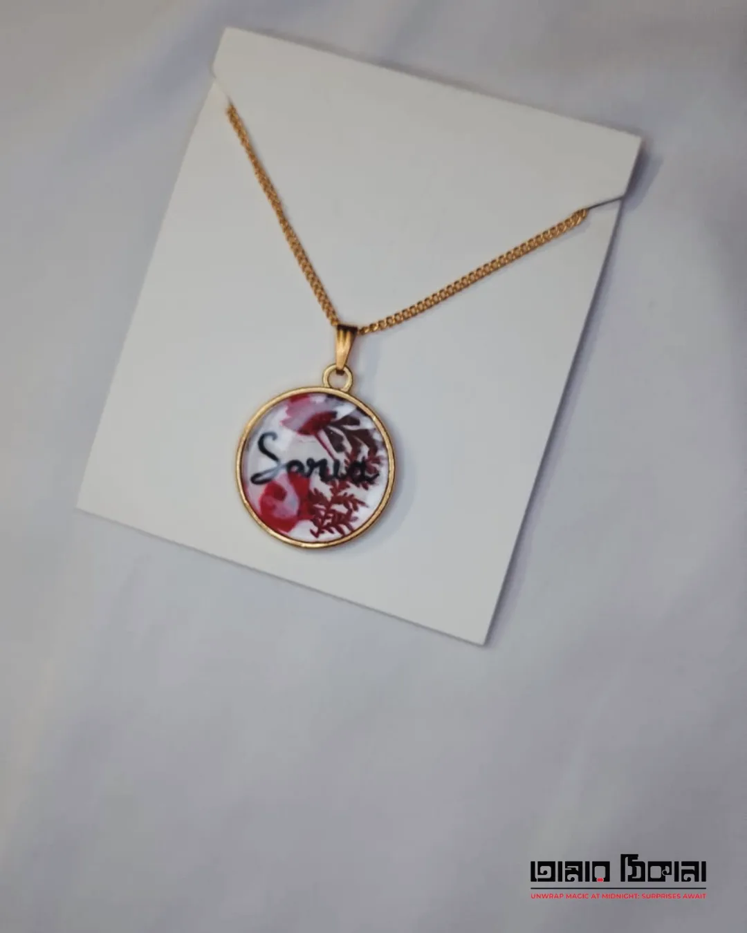 Regular Floral Pendant Collection - Handmade Resin Jewelry - Handmade resin jewelry Bangladesh - Price ৳499 - Free delivery Dhaka - View 6