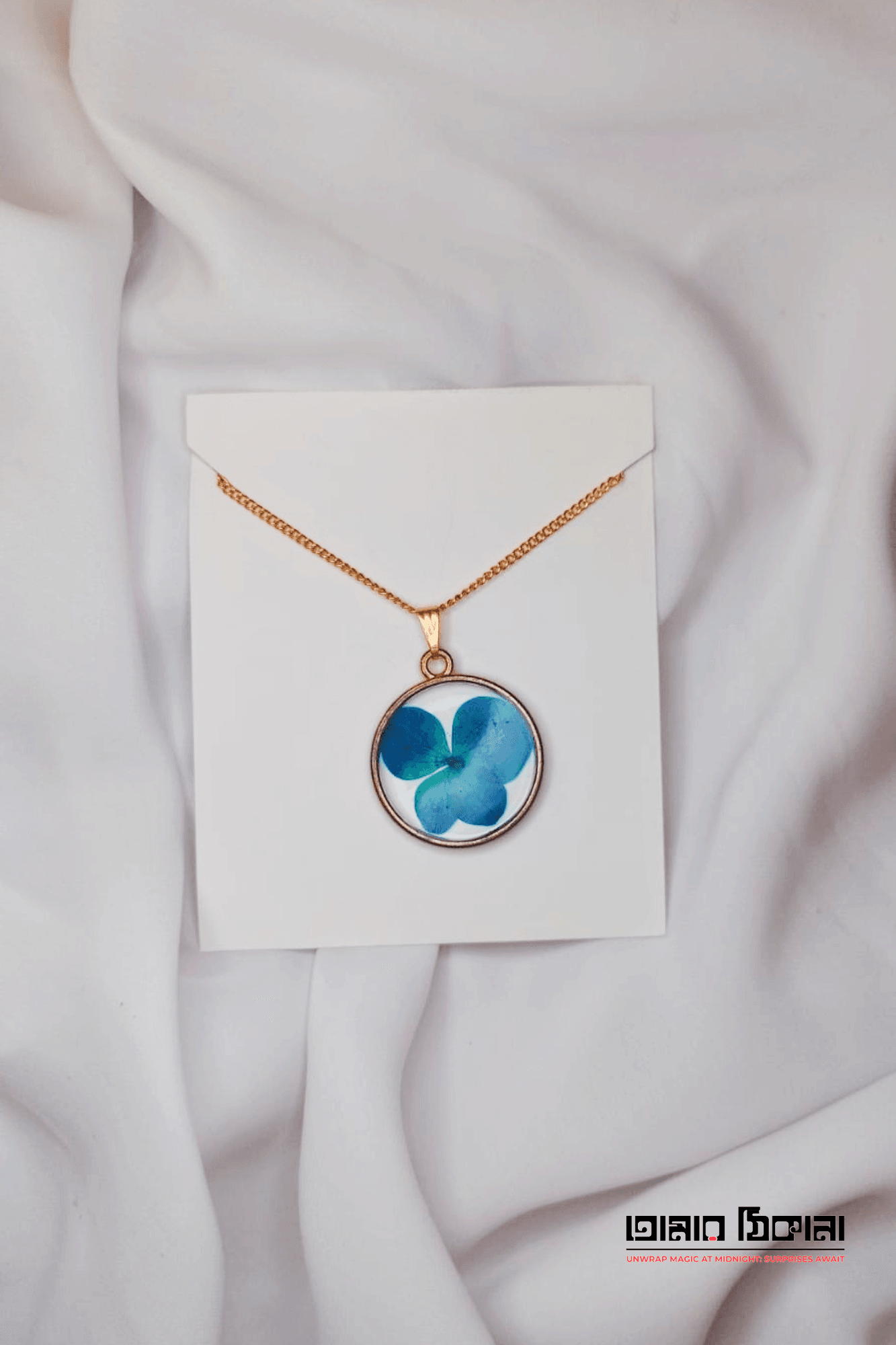 Regular Floral Pendant Collection - Handmade Resin Jewelry - Handmade resin jewelry Bangladesh - Price ৳499 - Free delivery Dhaka - View 1