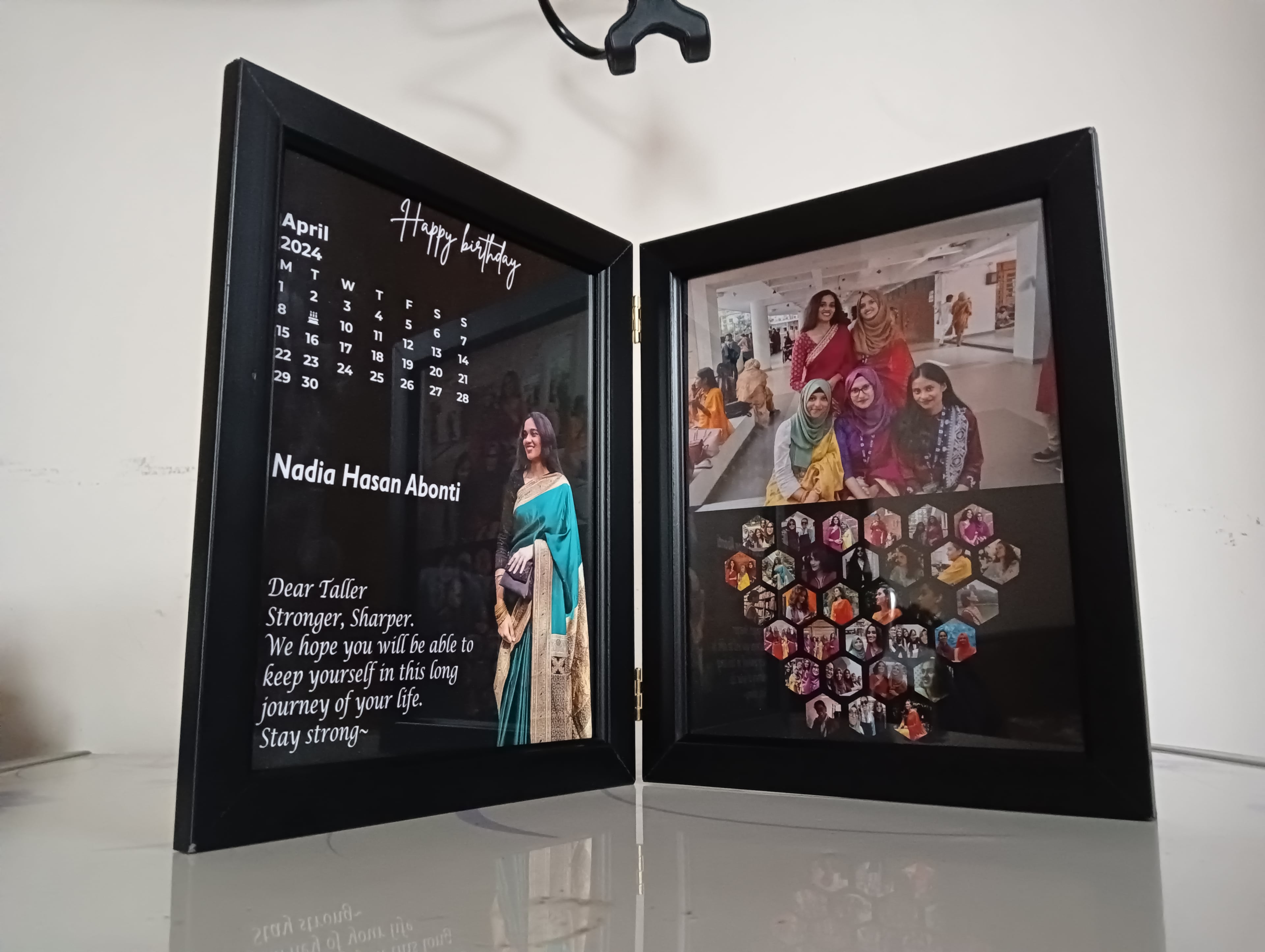 Premium Memory Photo Frame - Custom Gift Bangladesh - Handmade resin jewelry Bangladesh - Price ৳1,000 - Free delivery Dhaka - View 2